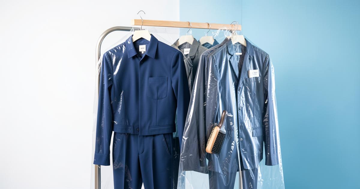 Nettoyage d’un costume chez FA Pressing à Dakar